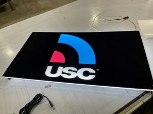 USC branded Lumen Series Sign